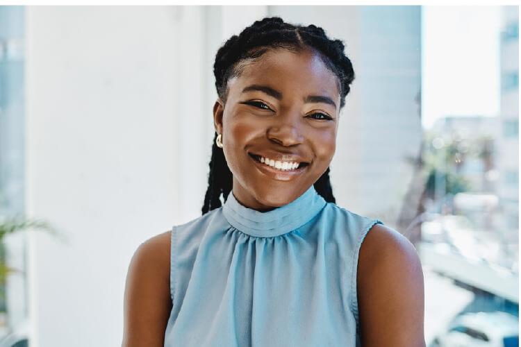 New-MOSERS Woman smiling