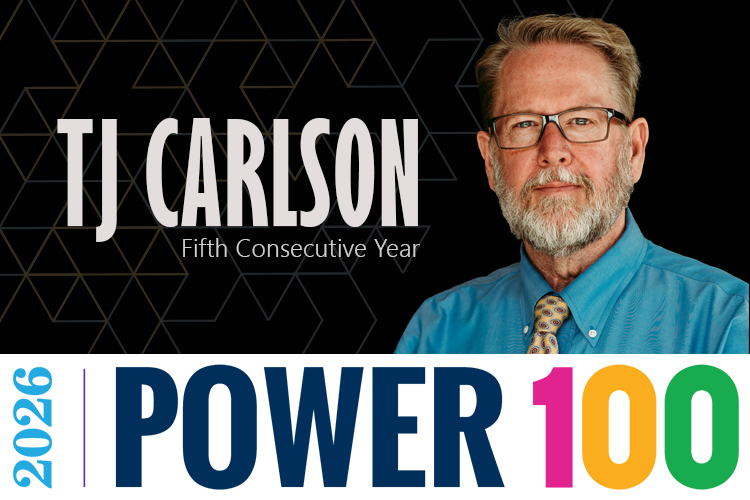 TJ Carlson Fifth Consecutive Year 2026 Power 100